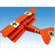 O Fokker Dr.I AMB 100cm (kit p/ montar em Isopor)